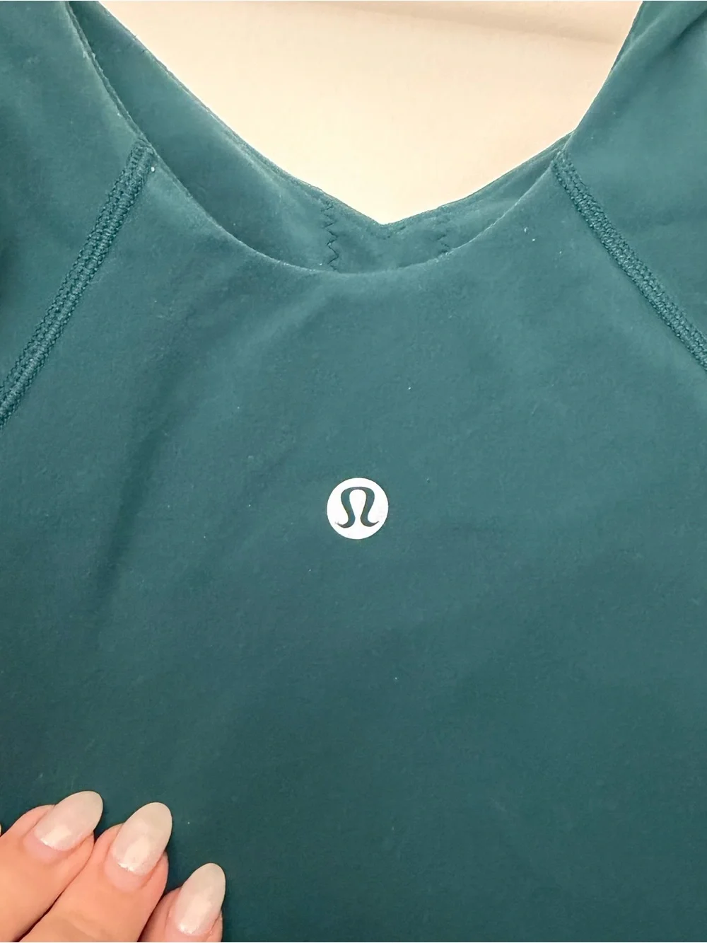 Lululemon Align Tank Top Storm Teal 2 - Picture 5 of 6